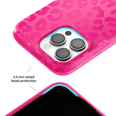 Even Hotter Pink Leopard iPhone Case
