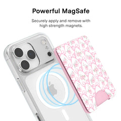 Lovely Pink Bows MagSafe Wallet