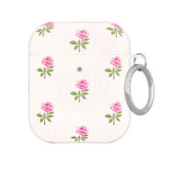Pink Peony Floral AirPod Case