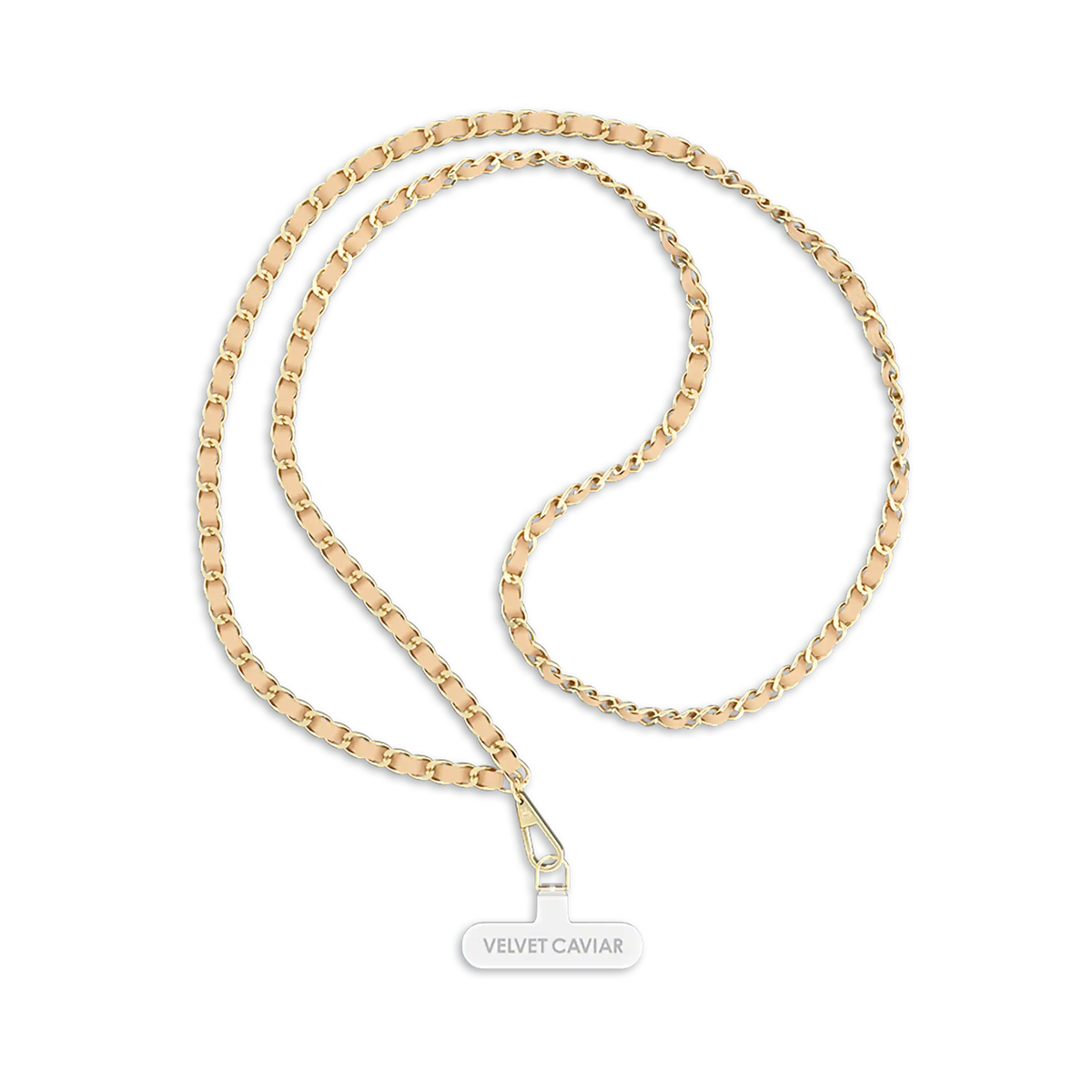 Nude Chain Phone Crossbody Strap