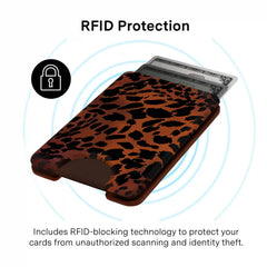 Leopard Tort MagSafe Wallet