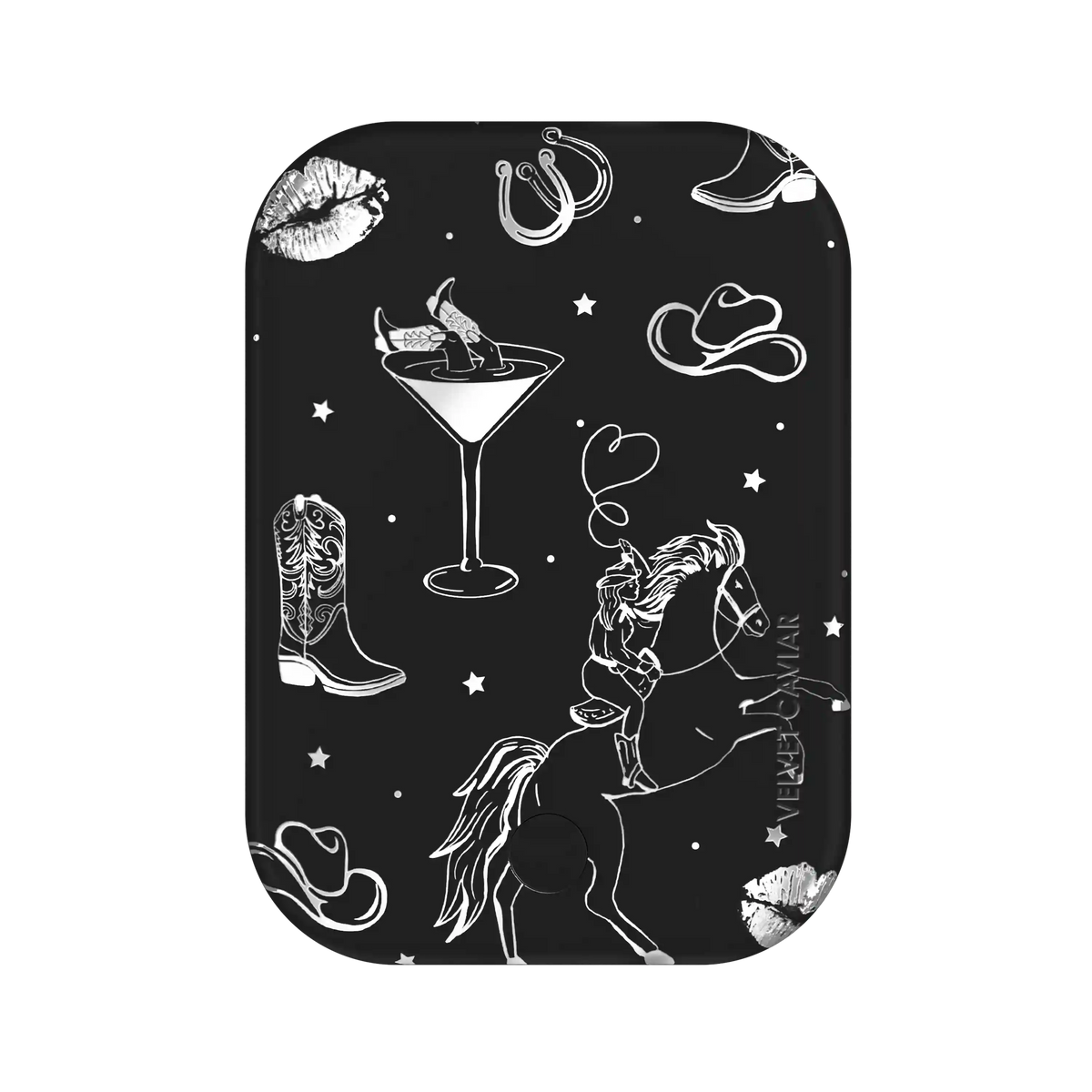 Disco Cowgirl Portable MagSafe Charger Power Pack