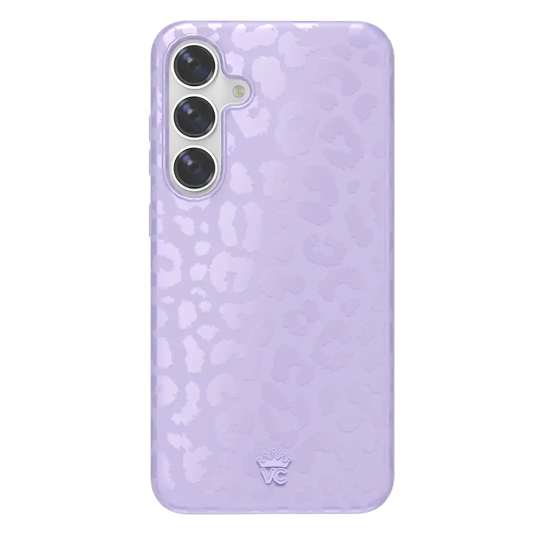 Lilac Leopard Samsung Case